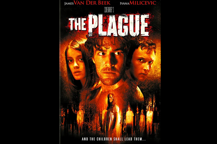 James Van Der Beek dalam film horor The Plague (2006).