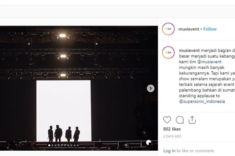 Event organizer lokal acara mengeluhkan adanya tindakan oknum dari pejabat yang meminta jatah kursi saat pelaksanaan konser berlangsung.