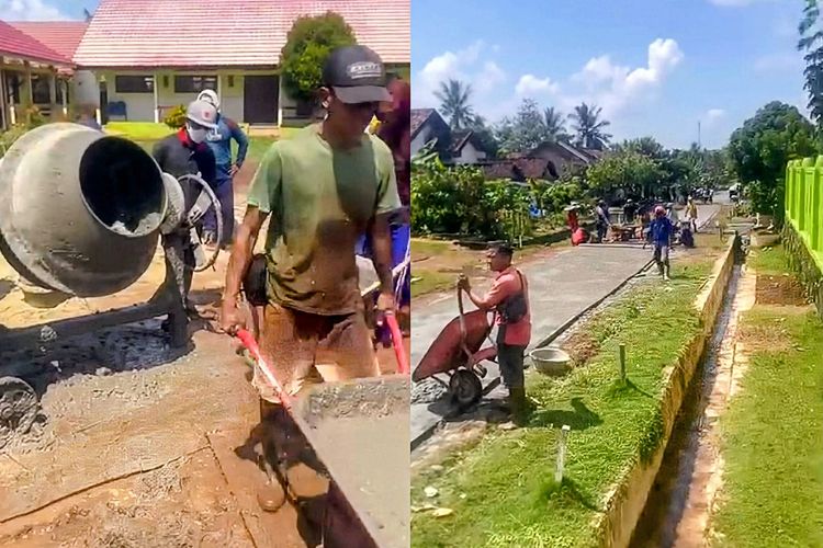 Cerita Warga di Lampung Timur Kompak Patungan Bangun Jalan, Ada yang Iuran Rp 10 Juta