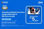 Belanja Lebih Hemat Hingga Rp 5 juta dengan Promo Spesial BRIDAY di Blibli