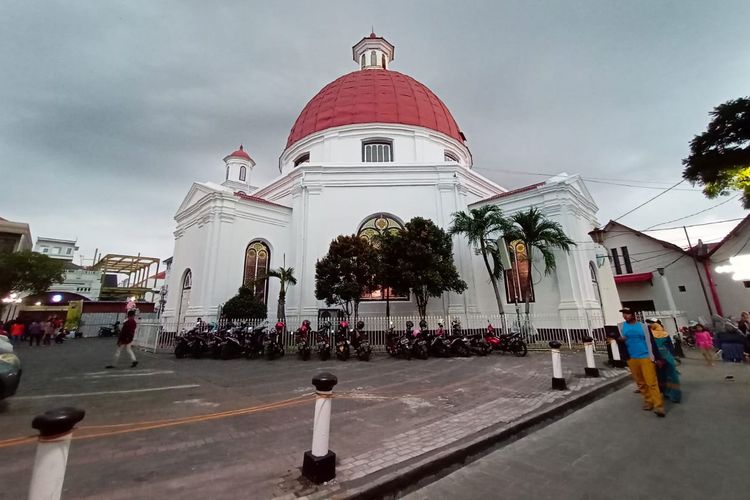 Gereja Blendhuk Kota Lama Semarang
