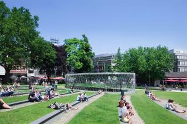 Taman punya peran penting dalam kehidupan urban. Di Jerman, tepatnya di Aachen, taman tidak hanya sekadar menjadi tempat bersantai dan menikmati sinar matahari.