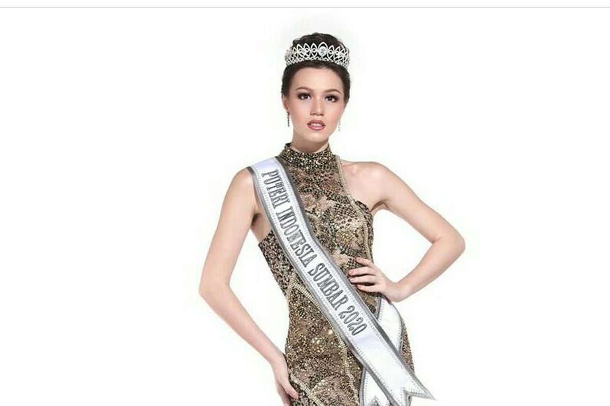 Finalis asal Sumatera Barat, Kalista Iskandar di ajang Puteri Indonesia 2020.