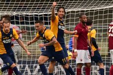 Ditahan Verona, Roma Gagal Pangkas Jarak dengan Juventus