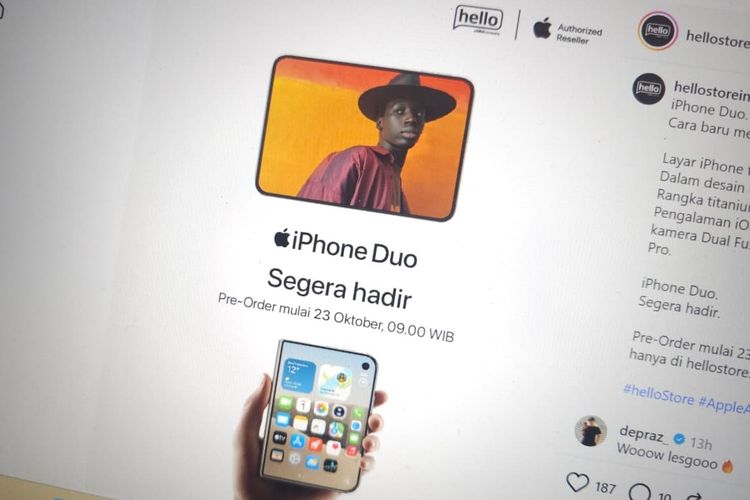 Pre-order iPhone Duo di Indonesia Dibuka Besok, Ini Bocoran Harganya