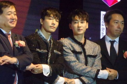 Donghae dan Eunhyuk Umumkan Album Baru Super Junior di Jakarta