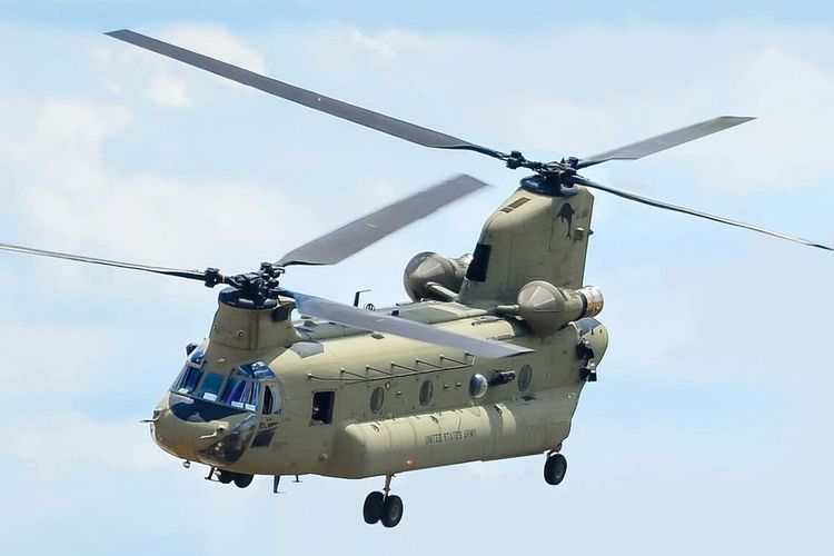 Spesifikasi Heli CH-47J Jepang yang Bantu Atasi Karhutla di Indonesia
