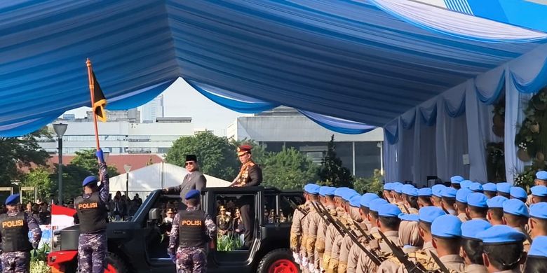Spektakuler! Peringatan HUT Bhayangkara ke-79 di Monas Sajikan Atraksi Udara dan Layanan SIM Keliling