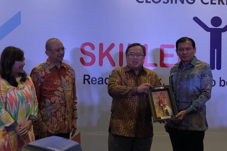 Closing ceremony Skilled Youth tahap III, Kamis (25/7/2019) di Hotel Le Meridien, Jakarta.