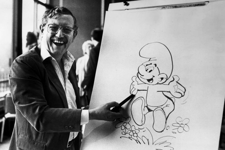 Pierre Culliford, kartunis Belgia yang lebih dikenal dengan nama pena Peyo, pencipta karakter Smurf.