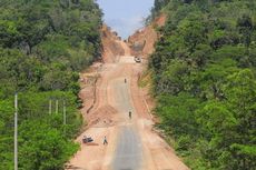 Proyek Jalan Lintas Timur Kuningan Sisakan Badan Jalan dan Jembatan