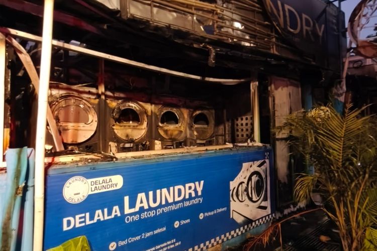 Tempat Laundry di Palmerah Jakbar Terbakar, 90 Personel Damkar Dikerahkan