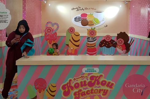 DreamWorks KouKou Factory, Keseruan Liburan di Gandaria City