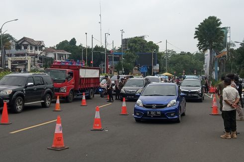 Penyekatan Jalan Masih Berlaku di Kawasan Puncak Bogor