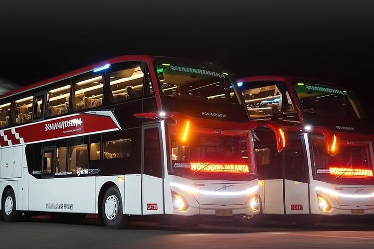 Bus double decker PO Mahardhika