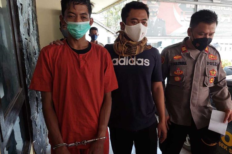 Deri Aryanto (32) sopir angkot Cililin-Cijenuk pelaku pemerkosaan gadis SMP di Bandung Barat.