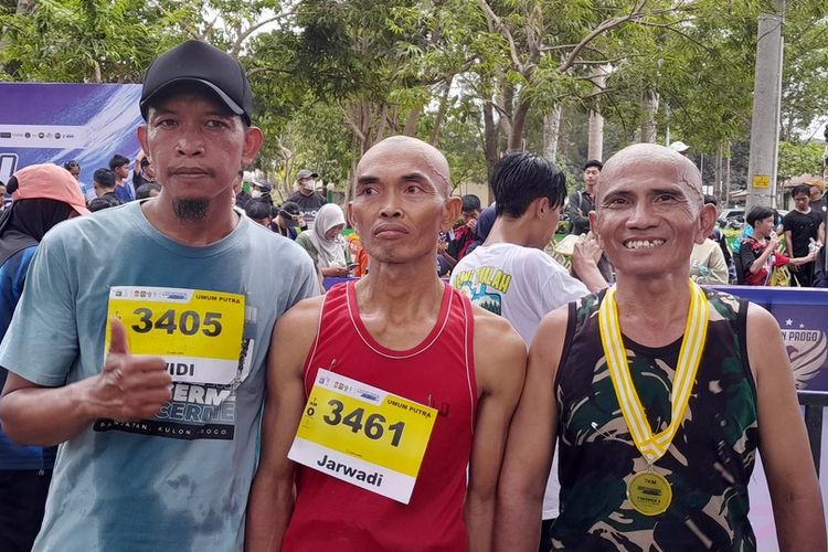 Puluhan Tahun Setia Berlari di Manunggal Run, dari Pensiunan hingga Kuli Angkut Pasir