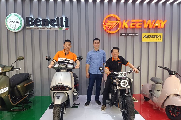 Peluncuran 5 produk baru Keeway di Jakarta Fair Kemayoran 2023