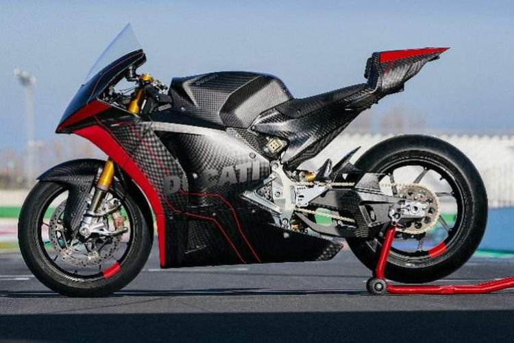 Prototype V21L, motor balap elektrik buatan Ducati untuk MotoE
