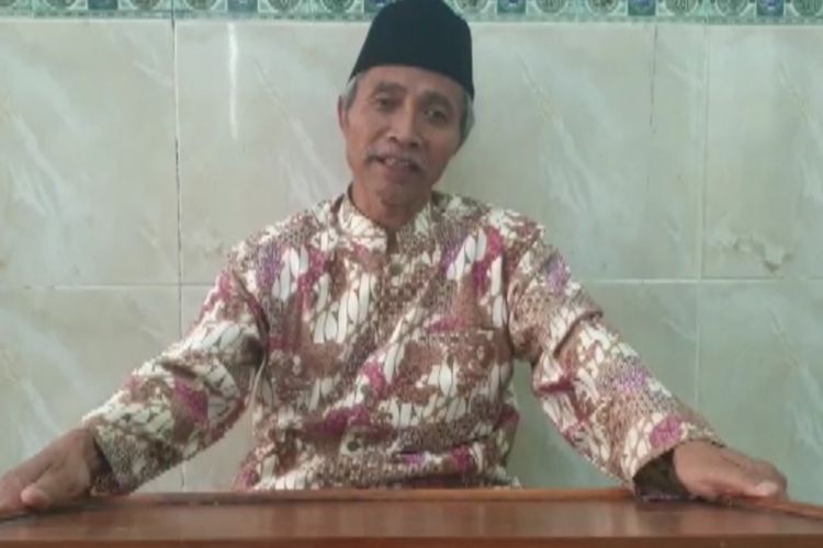 Ketua Forum Kerukunan Umat Beragama (FKUB) Kabupaten Trenggalek Jawa Timur, KH Masyub (13/05/2019).