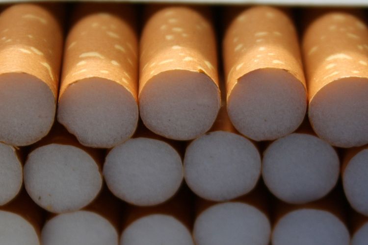 Ilustrasi rokok. 