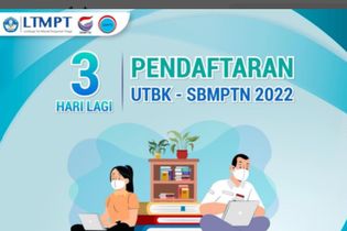 H-2 Pendaftaran UTBK SBMPTN 2022: Biaya, Jadwal Tes, Materi Ujian