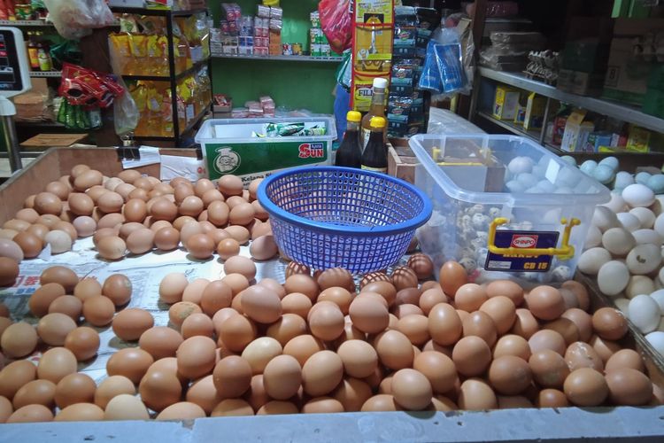 Telur di pasar slipi