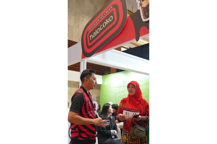 halocoko berpartisipasi dalam Indonesia International Halal Festival (IIHF) 2025 yang berlangsung di Jakarta International Convention Center (JICC), dari Jumat (20/6/2025) sampai Minggu (22/6/2025). 