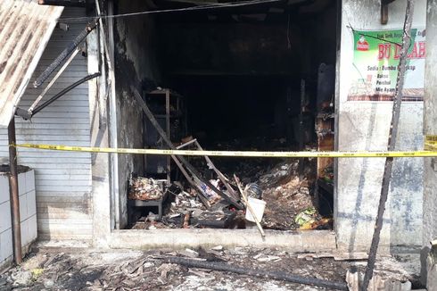 Diduga Korsleting, Pasar Kota Banjarnegara Terbakar