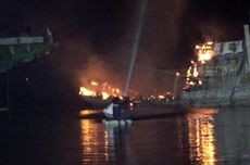 Kapal Nelayan di Sikka Terbakar, Petugas Sempat Kesulitan Padamkan Api