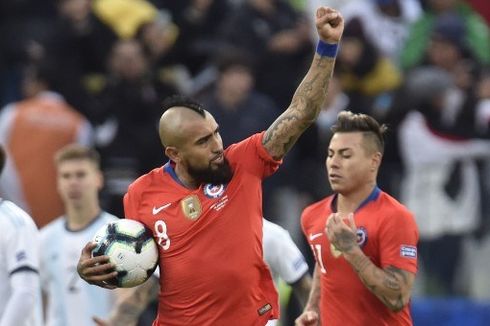 Kualifikasi Piala Dunia 2022 - Golazo Arturo Vidal Bawa Chile Menang