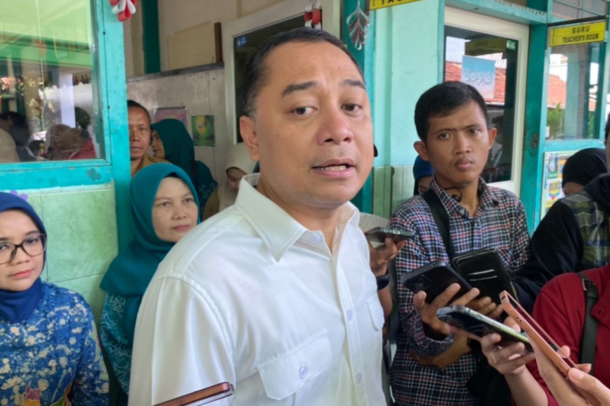 Wali Kota Surabaya, Eri Cahyadi, Selasa (14/1/2025).
