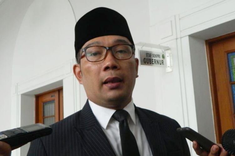 Gubernur Jawa Barat Ridwan Kamil saat ditemui di Gedung Sate, Jalan Diponegoro, Selasa (4/12/2018).