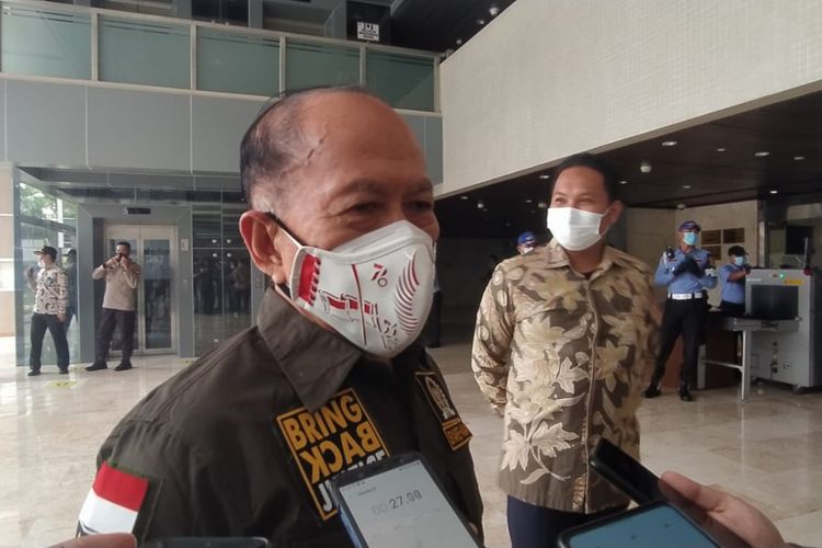 Anggota Komisi I DPR RI dari Fraksi Demomrat, Syarief Hasan di Gedung DPR RI, Jakarta, Sabtu (6/11/2021). Foto: Rahel Narda C