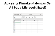 Apa yang Dimaksud dengan Sel A1 Pada Microsoft Excel?