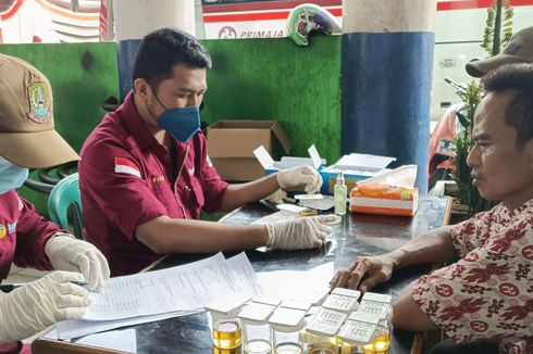 Jelang Lebaran, 170 Sopir Bus AKAP Jalani Tes Kesehatan di Terminal Induk Bekasi
