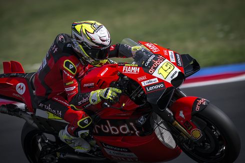 Alvaro Bautista Kembali Geber Motor Balap MotoGP Setelah 5 Tahun