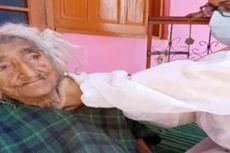 Wanita Tertua di Dunia Berumur 124 Tahun Vaksinasi Covid-19