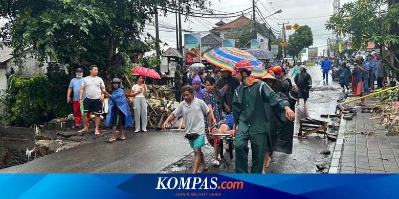9 Orang Meninggal dan 6 Masih Hilang dalam Banjir Bali, Ini Identitas Rinci Para Korban
