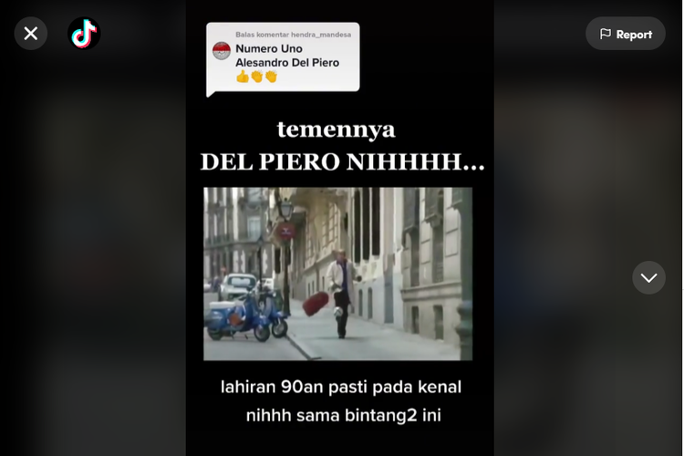 Iklan Zinedine Zidan naik Vespa