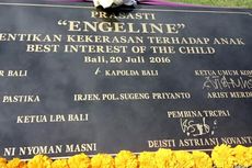 Prasasti dan Patung Engeline Dibangun di Bali