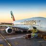 Pesawat Emirates A380 Kembali Mengudara ke Yordania