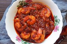 Resep Udang Balado Daun Jeruk, Masak Bekal 15 Menit 