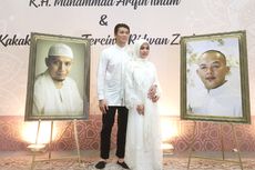 Syahrini dan Reino Barack Santuni 2500 Anak Yatim