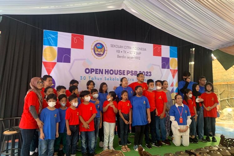 Sekolah Citra Indonesia mengadakan Open House PSB 2023 pada Sabtu (11/2/2023).