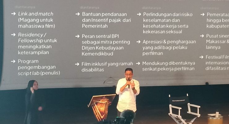 Anies Beberkan Peta Jalan Majukan Perfilman Indonesia