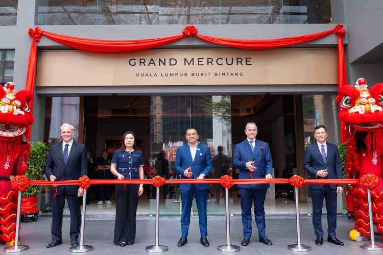 Hotel Grand Mercure pertama di Kuala Lumpur, Malaysia, resmi buka di kawasan Bukit Bintang pada Senin (19/1/2026).