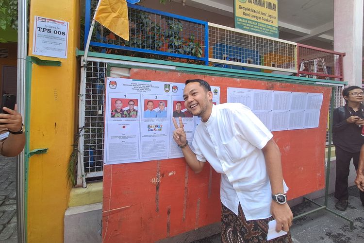 Sebut Lucu Coblos Foto Sendiri, Respati Ardi Optimistis Menangi Pilkada Solo 2024