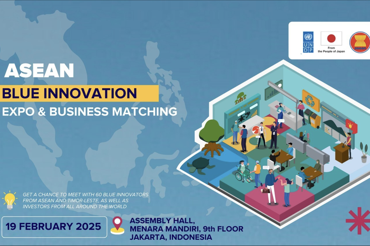 UNDP akan menggelar ASEAN Blue Innovation Expo and Business Matching pada 19 Februari 2025 di Menara Mandiri Jakarta.