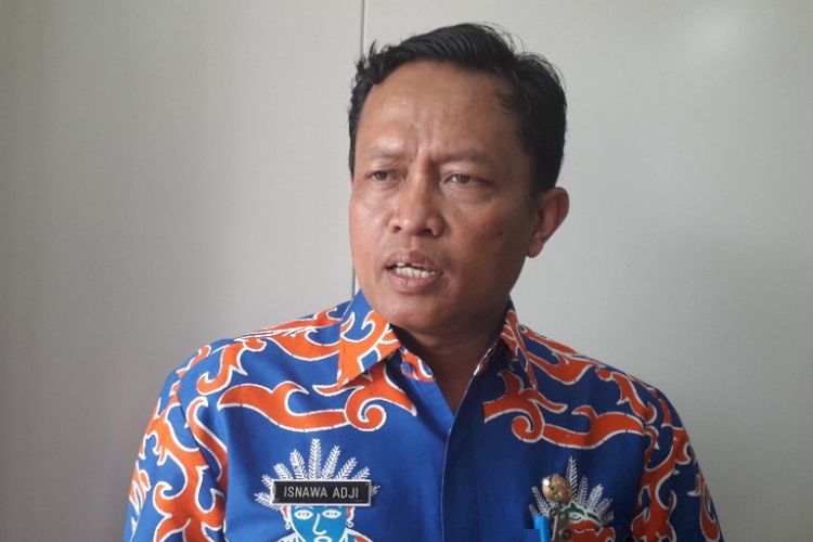 Kepala Dinas Lingkungan Hidup DKI Jakarta Isnawa Adji setelah upacara groundbreaking ITF Sunter, Kamis (20/12/2018).